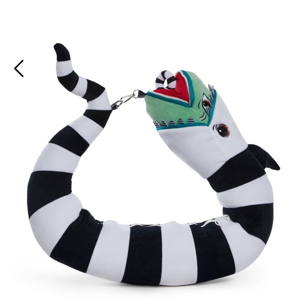 Beetlejuice sandworm bag
